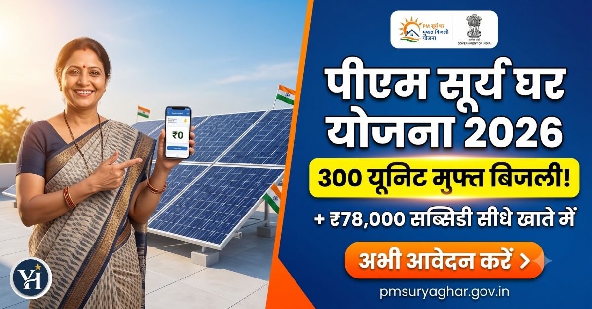 PM Surya Ghar Yojana 2026 application process and subsidy details diagram