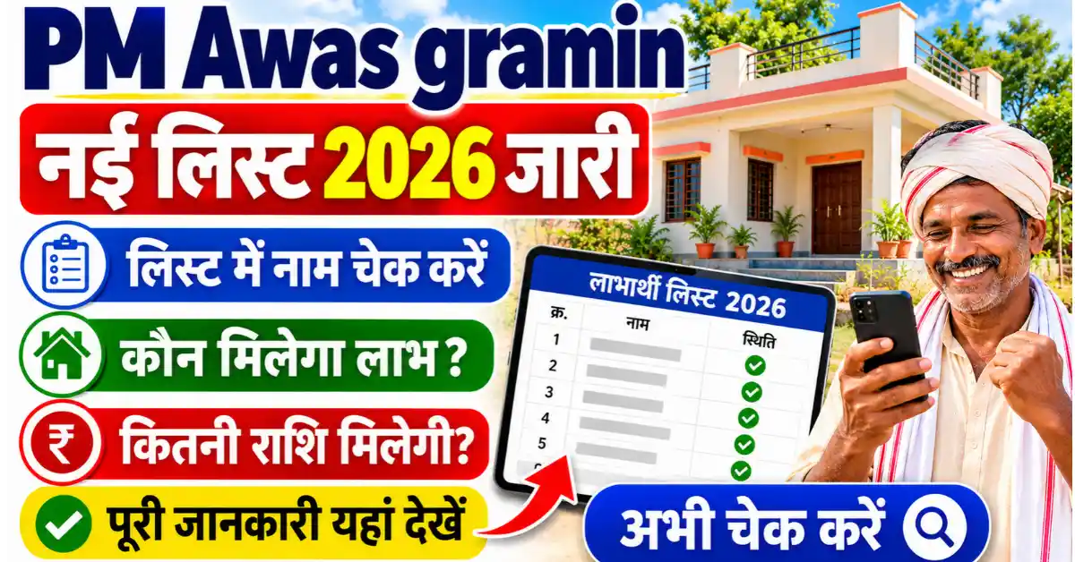 PM awas gramin list 2026